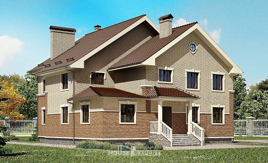 300-004-Л Проект двухэтажного дома, просторный загородный дом из керамзитобетонных блоков Тюмень | Проекты домов от House Expert