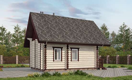 035-001-Л Проект бани из дерева Заводоуковск | Проекты домов от House Expert