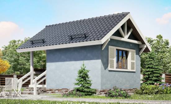 020-001-П Проект одноэтажного дома, недорогой дом из дерева Заводоуковск | Проекты домов от House Expert