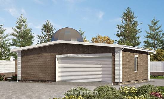 075-001-П Проект гаража из кирпича Ишим | Проекты домов от House Expert