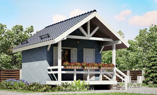 020-001-П Проект одноэтажного дома, недорогой дом из дерева Заводоуковск | Проекты домов от House Expert