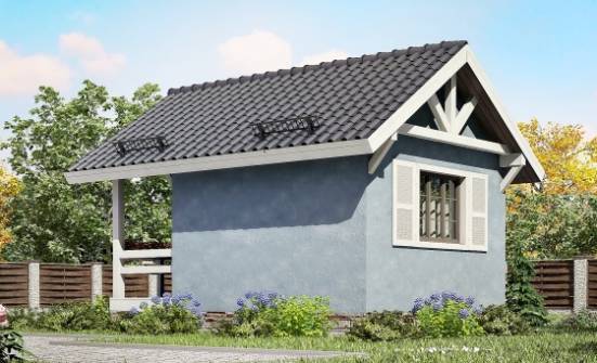 020-001-Л Проект одноэтажного дома, скромный загородный дом из дерева Тобольск | Проекты одноэтажных домов от House Expert