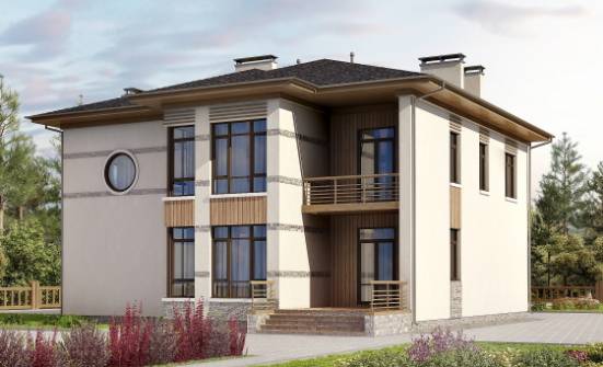 345-001-П Проект двухэтажного дома, уютный дом из газосиликатных блоков Заводоуковск | Проекты домов от House Expert