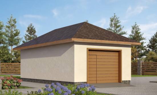 040-001-П Проект гаража из пеноблока Ялуторовск | Проекты домов от House Expert