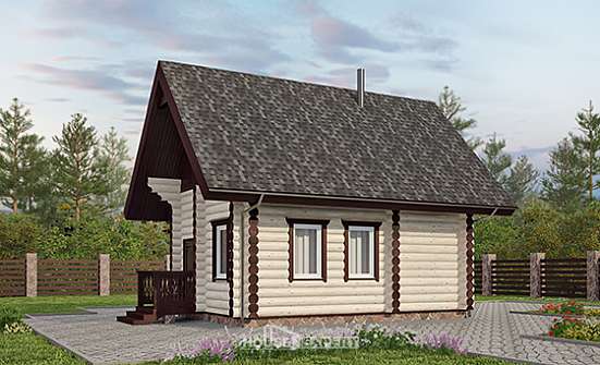 035-001-Л Проект бани из дерева Заводоуковск | Проекты домов от House Expert