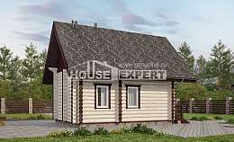 035-001-Л Проект бани из дерева Тобольск, House Expert