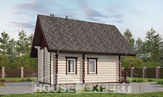 035-001-Л Проект бани из дерева Тобольск, House Expert