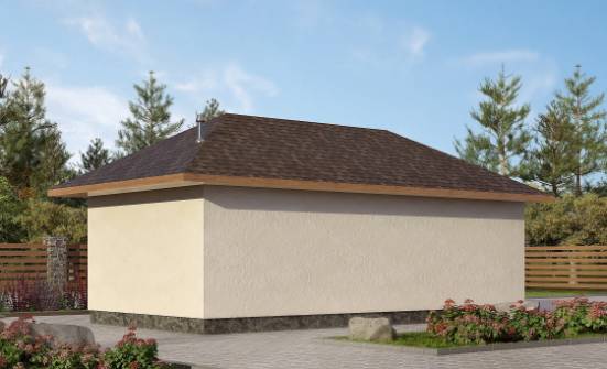 040-001-П Проект гаража из пеноблока Тобольск | Проекты домов от House Expert