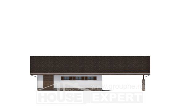 060-005-Л Проект гаража из кирпича Тюмень, House Expert