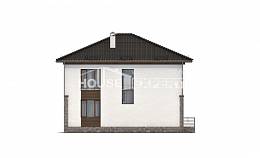 170-005-П Проект двухэтажного дома, бюджетный домик из твинблока Заводоуковск, House Expert