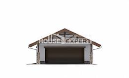 060-005-Л Проект гаража из кирпича Тобольск, House Expert
